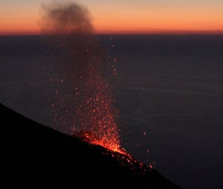 Stromboli vulcano