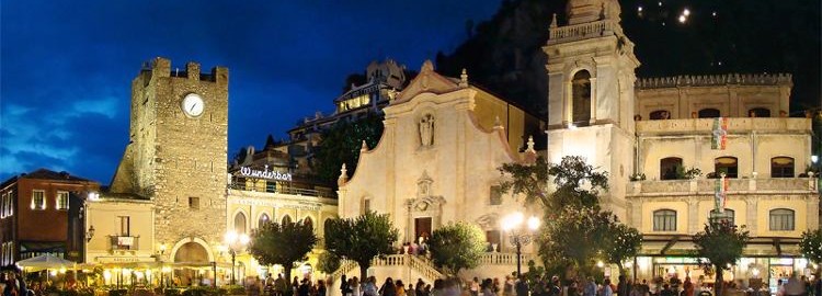 taormina piazza venti settembre